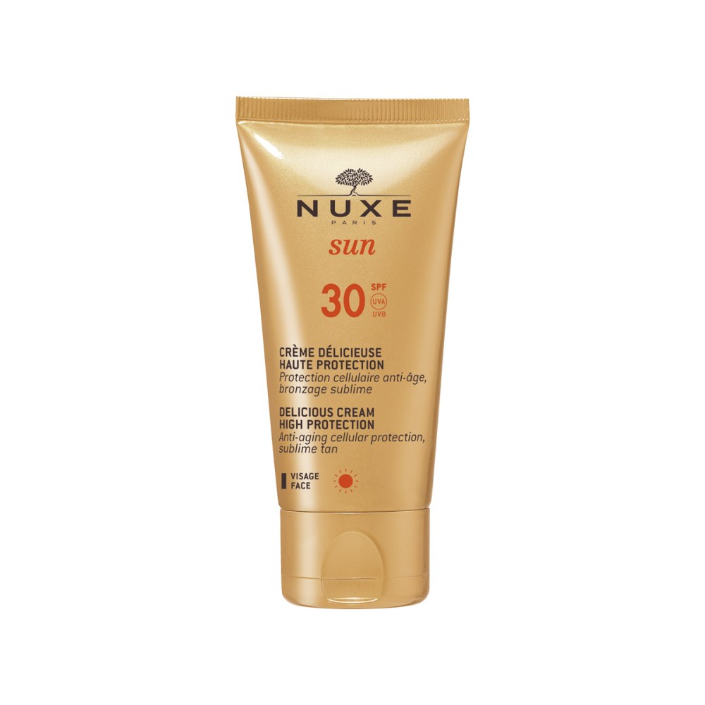 nuxe sun creme visage lsf 30