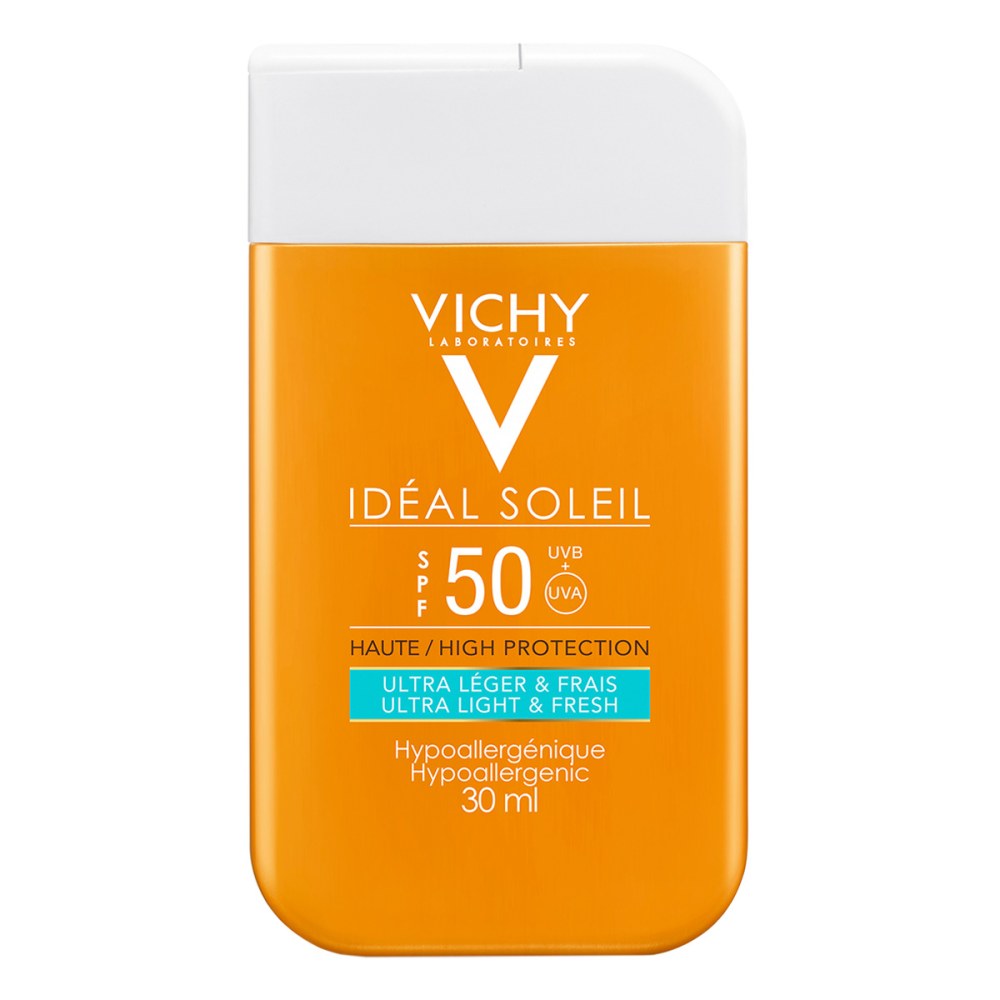 法国vichy 薇姿 ideal soleil protect & go 防晒霜乳 spf 50 (30 ml)